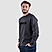 Men's Interlock Crewneck Long Sleeve Relaxed Fit Wander Wonder Collection Print Sweatshirt