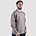 Men's Interlock Crewneck Long Sleeve Relaxed Fit Wander Wonder Collection Print Sweatshirt