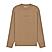 Men's Interlock Crewneck Long Sleeve Relaxed Fit Wander Wonder Collection Print Sweatshirt