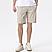 Men's Nylon Spandex Plain Weave Mid Rise Relax Fit Elastic Waist  Shorts