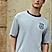 Men's Crew Neck Short Sleeve Relaxed Fit Classic Logo Print Tee