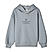 Kids Cotton Polyester Spandex Interlock Long Sleeve Comfort Fit Print Sweatshirt Hoodie