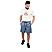 Men's Mid-Rise Regular Fit Drawstring Shorts