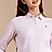 Women Oxford Shirt with Small Lion Embroidery