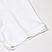 Men's White Solid Cotton Polo