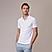 Men's White G-Motion Solid Polo