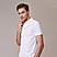 Men's White G-Motion Solid Polo