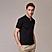 Men's Black G-Motion Solid Polo