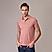 Men's Pink G-Motion Solid Polo