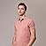 Men's Pink G-Motion Solid Polo