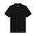 Men's Black Luxury touch polo