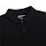 Men's Black Luxury touch polo