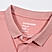 Men's Pink Luxury touch polo