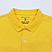 Men's Yellow Luxury touch polo