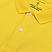 Men's Yellow Luxury touch polo