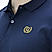 Men's Blue Luxury touch polo