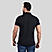 Men's Black Performance Polo