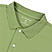 Men's Green 3D Lion Polo