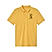 Men's Yellow 3D Lion Polo