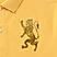 Men's Yellow 3D Lion Polo