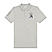 Men's Grey 3D Lion Polo