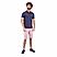 Men's Pique Flat Knit Collar Slim Fit Embroidery Solid Polo