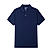 Men's Blue Solid Performance Polo