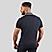 Men's Black Short Sleeve Polo