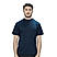 Men's Blue Short Sleeve Crewneck Tee