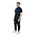 Men's Blue Short Sleeve Crewneck Tee