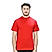 Men's Red Short Sleeve Crewneck Tee