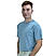 Men's Blue Short Sleeve Crewneck Tee