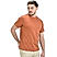 Men's Orange Short Sleeve Crewneck Tee