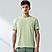 Men's G-Motion Warp Knitted Crew Neck Short Sleeve Active Fit Sports Tee