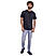 Men's Cotton Jersey Crew Neck  Slim Fit Tee