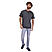 Men's Cotton Jersey Crew Neck  Slim Fit Tee