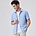 Men's  Cool Twill Full Opening Short Sleeve Front Button Garment Wash Shirt