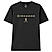 Men's Black Golden Print Tee