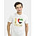 Men's White National Day Print Tee