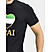 Men's Black National Day Print Tee