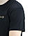 Men's Black Short Sleeve Print Tee