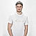 Men's White print tee