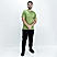 Men's Green print tee