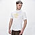 Men's White Print Tee