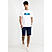 Men's Blue Double Knit Shorts