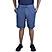 Men's Blue Double Knit Shorts