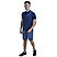 Men's Blue Double Knit Shorts