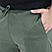 Men's Green Double Knit Shorts