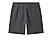 Men's Black Double Knit Shorts