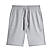 Men's Grey Double Knit Shorts